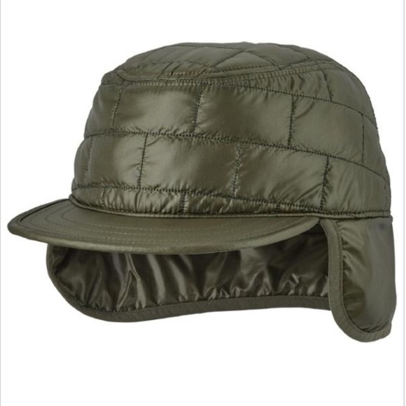 RARE Patagonia Nano Puff Earflap Cap